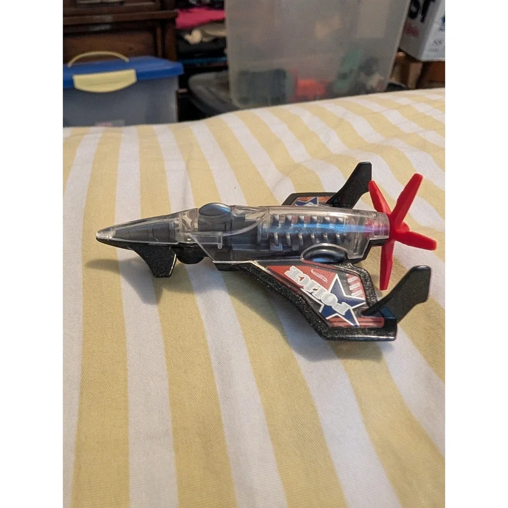 HOT WHEELS POISON ARROW BLACK & CLEAR 3 1/8